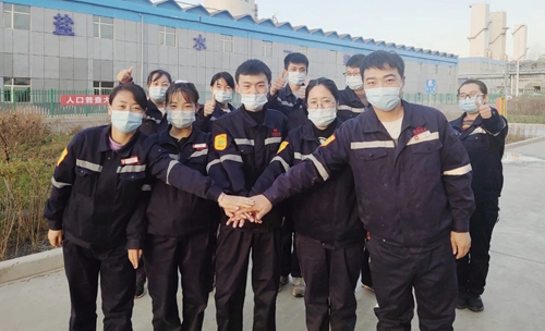 新疆宜化氯堿分廠氯乙烯三班、合成二班榮獲準東開發(fā)區(qū)安全標準化示范班組稱號(圖2)