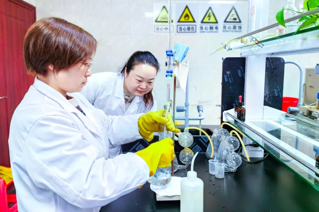 【宜化榜樣】股份公司黃冬燕：立足分析崗位，爭(zhēng)當(dāng)技術(shù)能手(圖5)