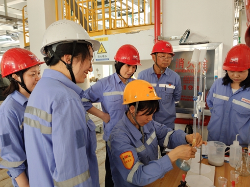 亮身份 亮承諾 亮業(yè)績——宜化黨員一線攻堅(jiān)助推項(xiàng)目“拔節(jié)生長”(圖1) 亮身份 亮承諾 亮業(yè)績——宜化黨員一線攻堅(jiān)助推項(xiàng)目“拔節(jié)生長”(圖1)